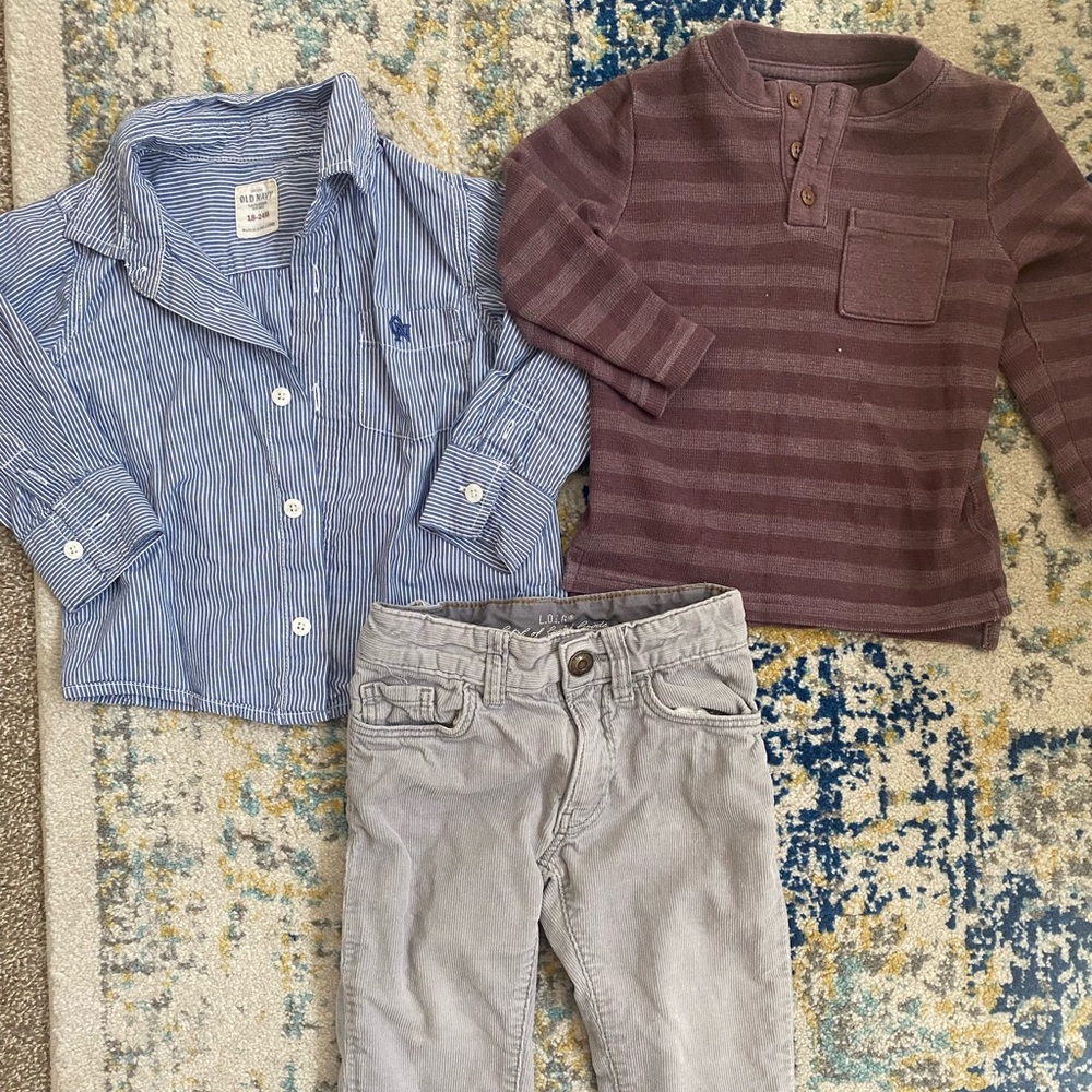 EUC Boys bundle 18-24M H&M; Old Navy